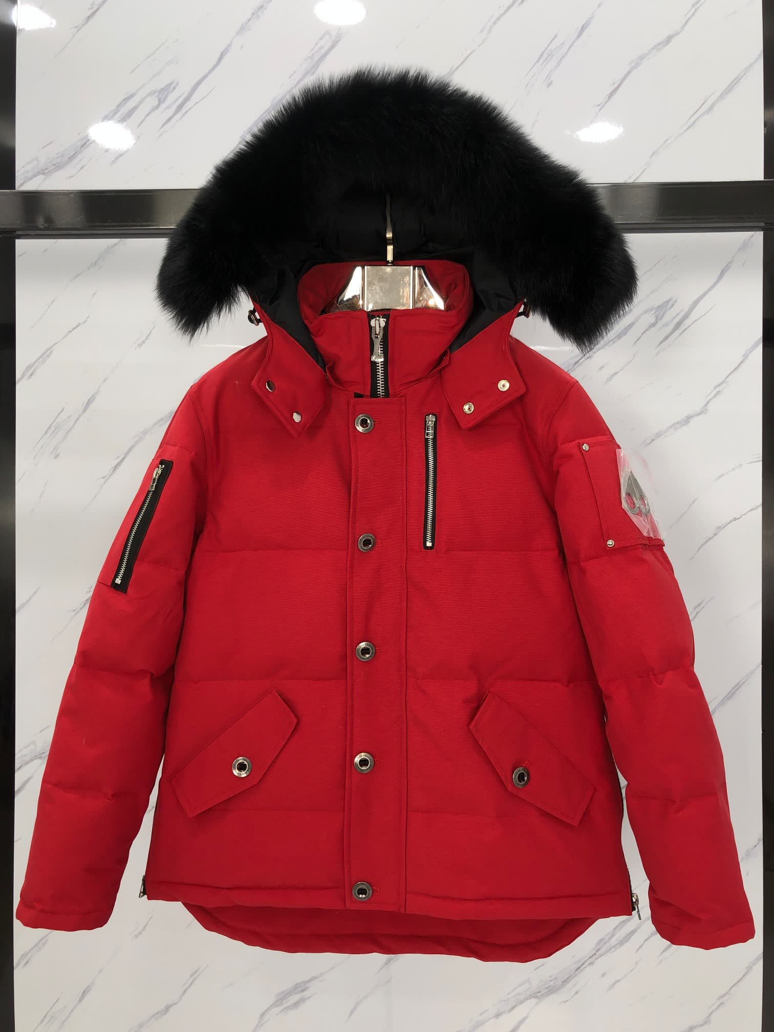 Moose Knuckles Hooded Puffer Jacket Moose Knuckles Hooded Puffer Jacket